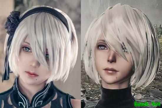 日本COSER puutin高还原2B引热议，多组写真展艺术表现力