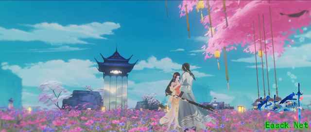 公元8012年,花与剑七夕有你一盏荷花灯