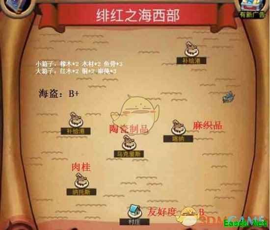 《小小航海士》绯红之海跑商攻略