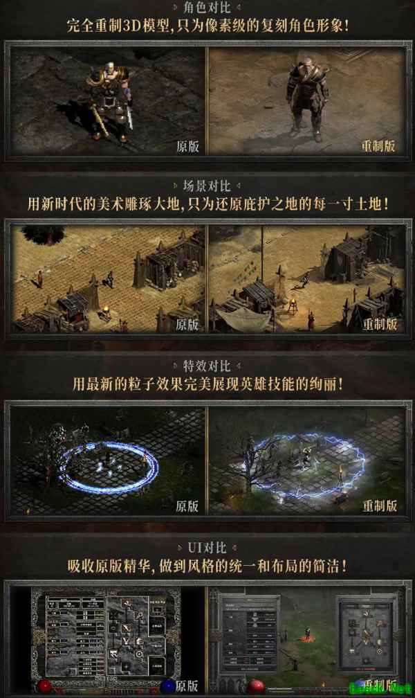 暗黑破坏神2重制版国服开启测试:画质升级、玩法拓展与反外挂加强