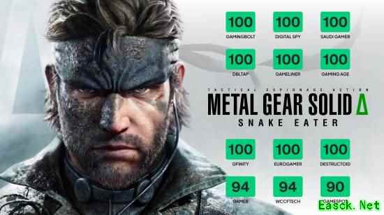 9个满分!《合金装备3RE》晒高分赞誉图