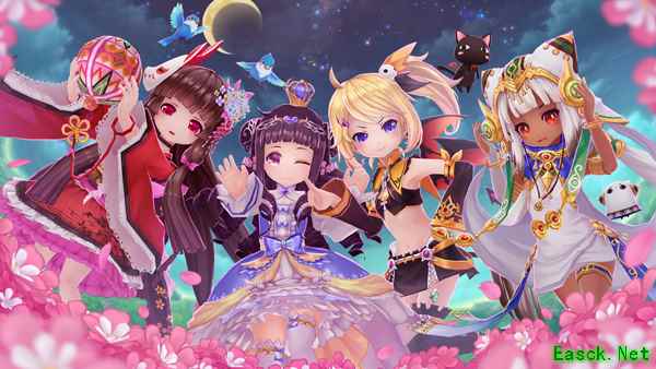 动漫风3DMMORPG手游《启源女神》今日首测