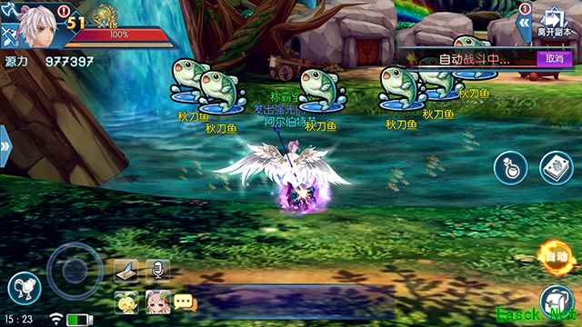 动漫风3DMMORPG手游《启源女神》今日开测