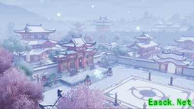 宛如置身冬日盛唐,《梦幻西游3D》手游的雪景究竟有多美?