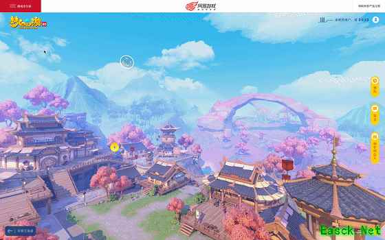 360度无死角的鲜活三界，《梦幻西游3D》手游首曝实机全景图