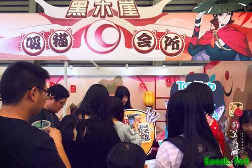 国庆去黑木崖吸猫！《新笑傲江湖》成萤火虫漫展著名景点