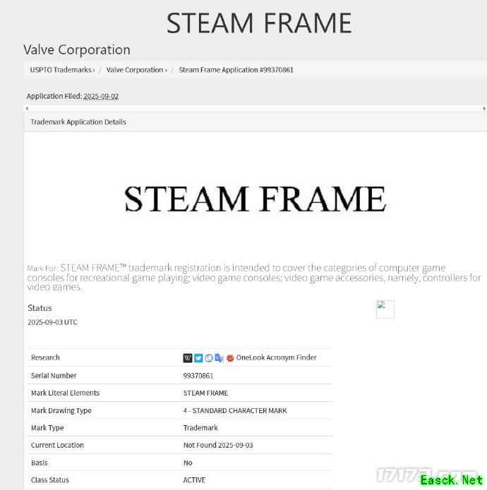 V社注册新商标Steam Frame，或重返游戏主机市场