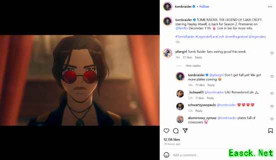 古墓丽影多重惊喜来袭：新剧、动画第二季与复刻传闻齐飞