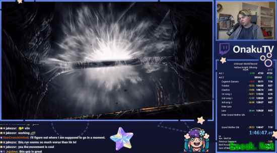 空洞骑士:丝之歌速通纪录再刷新,Onaku一小时通关创最快记录