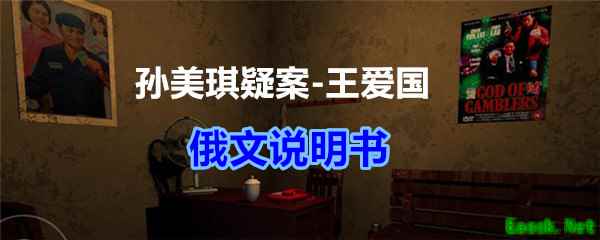 《孙美琪疑案-王爱国》俄文说明书线索获得