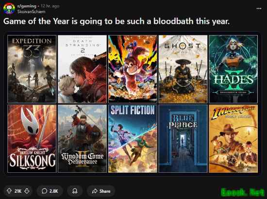 2025年度游戏竞争白热化，玩家热议榜首之争