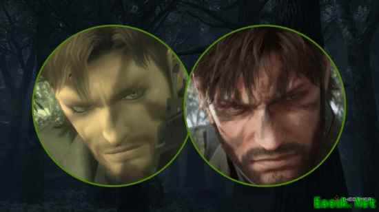 合金装备3重制版角色模型对比：经典角色焕新登场