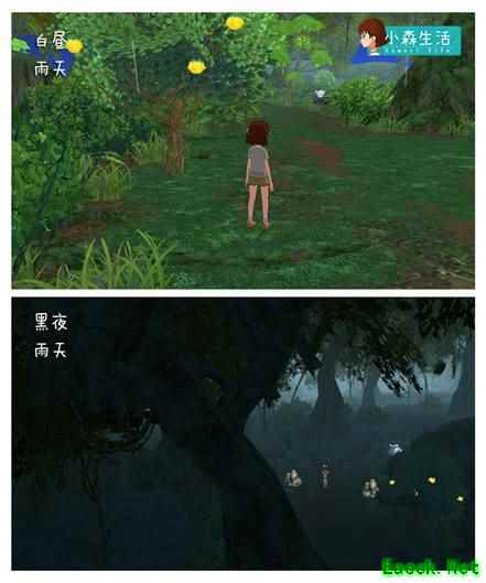 洒满月光的神秘森林，《小森生活》昼夜系统首曝