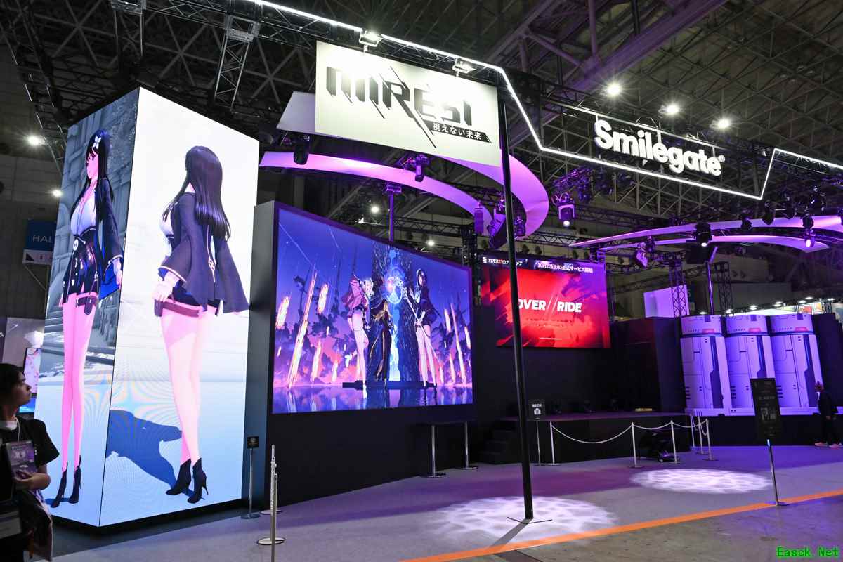 《NIKKE》前主美新游TGS试玩！MMO风格的即时战斗与回合制结合