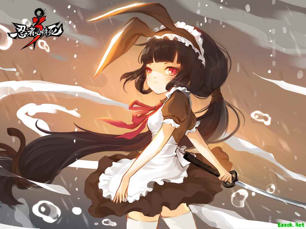 《忍者必须死3》主题壁纸——【水色约定】