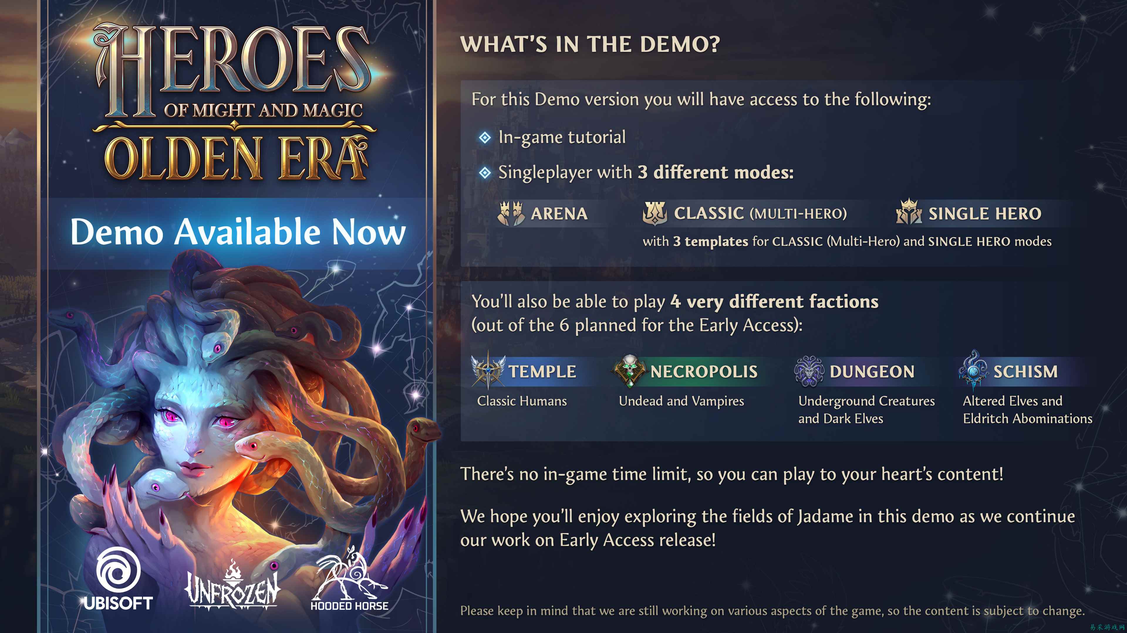 《魔法门之英雄无敌：上古纪元》上线免费试玩版，抢先体验跳票至2026年