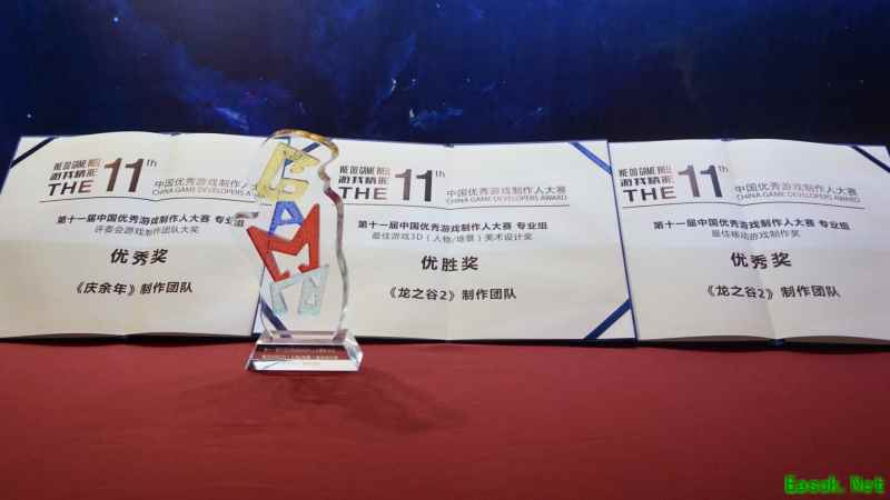 盛趣游戏《龙之谷2》《庆余年》获2019CGDA三项大奖