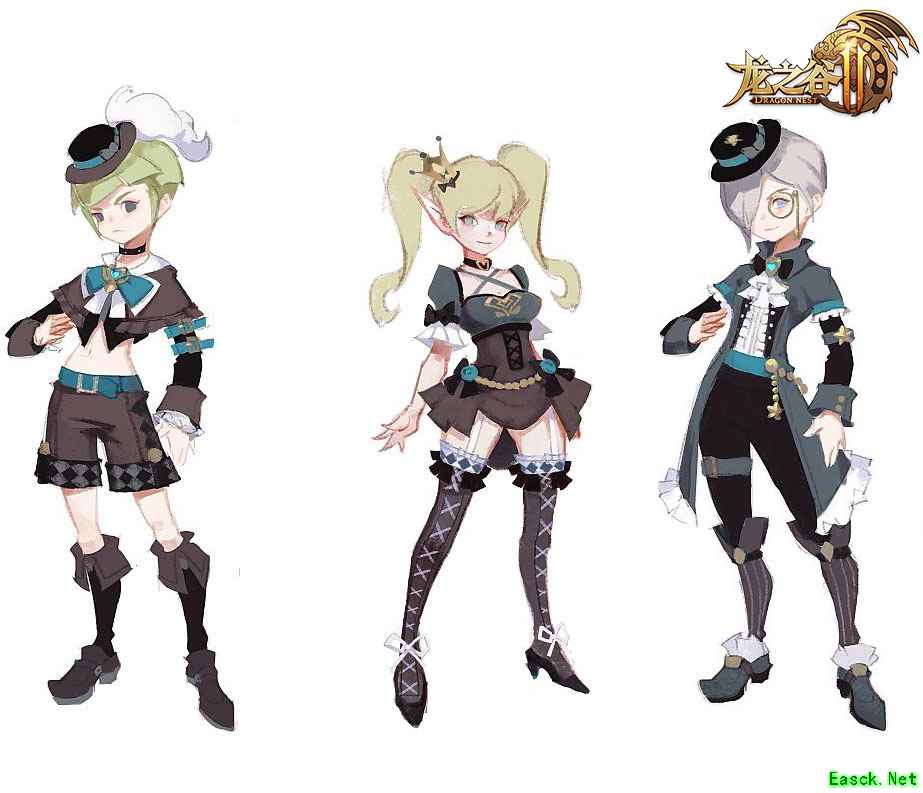 《龙之谷2》时装设定首曝,全新设计呈现视觉盛宴