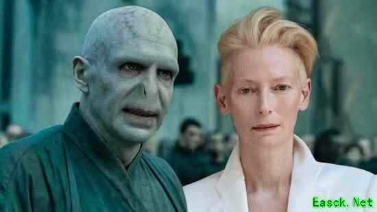 《哈利波特》女伏地魔演员曝光：雌雄同体双男友