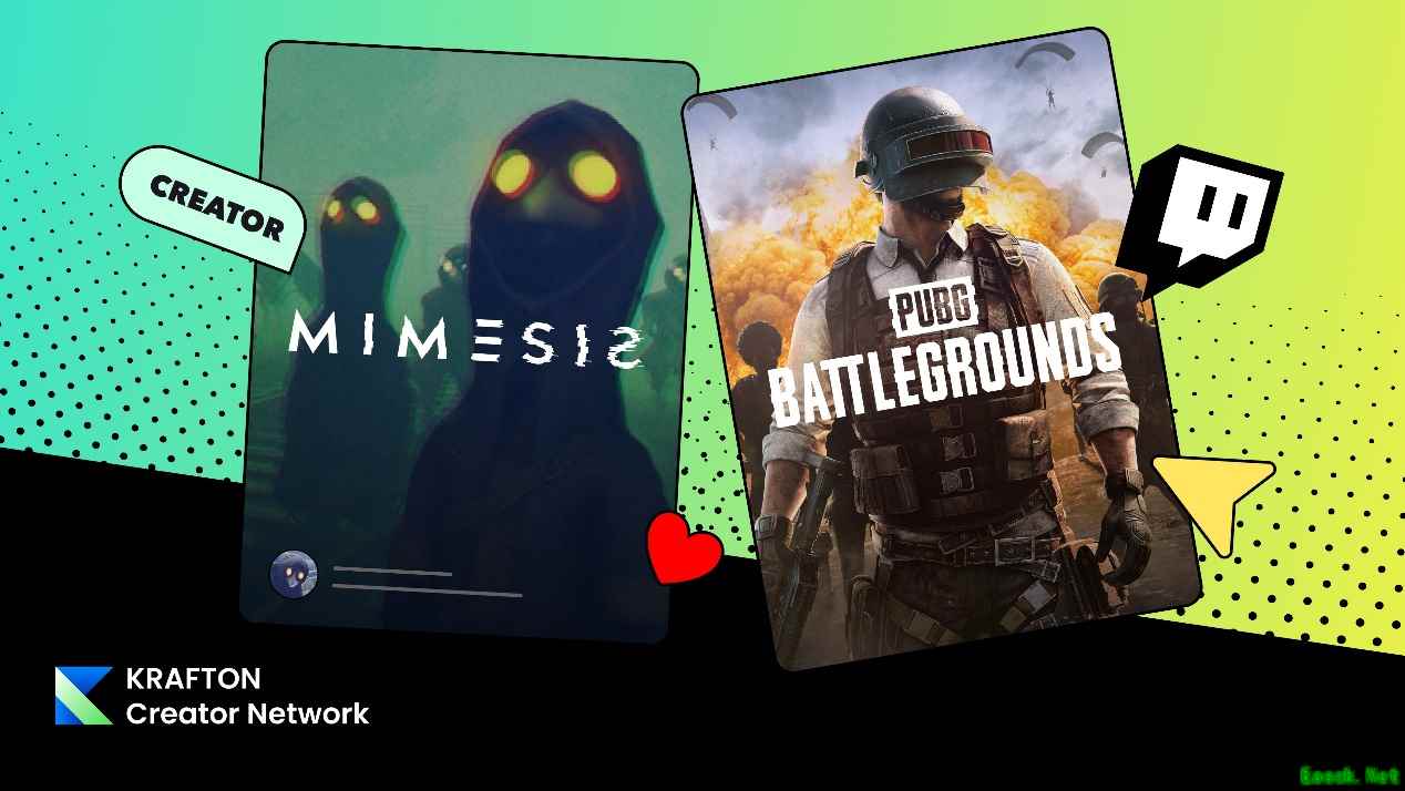 Krafton全球创作者计划 “KCN” 推出新活动，范围涵盖《PUBG》
