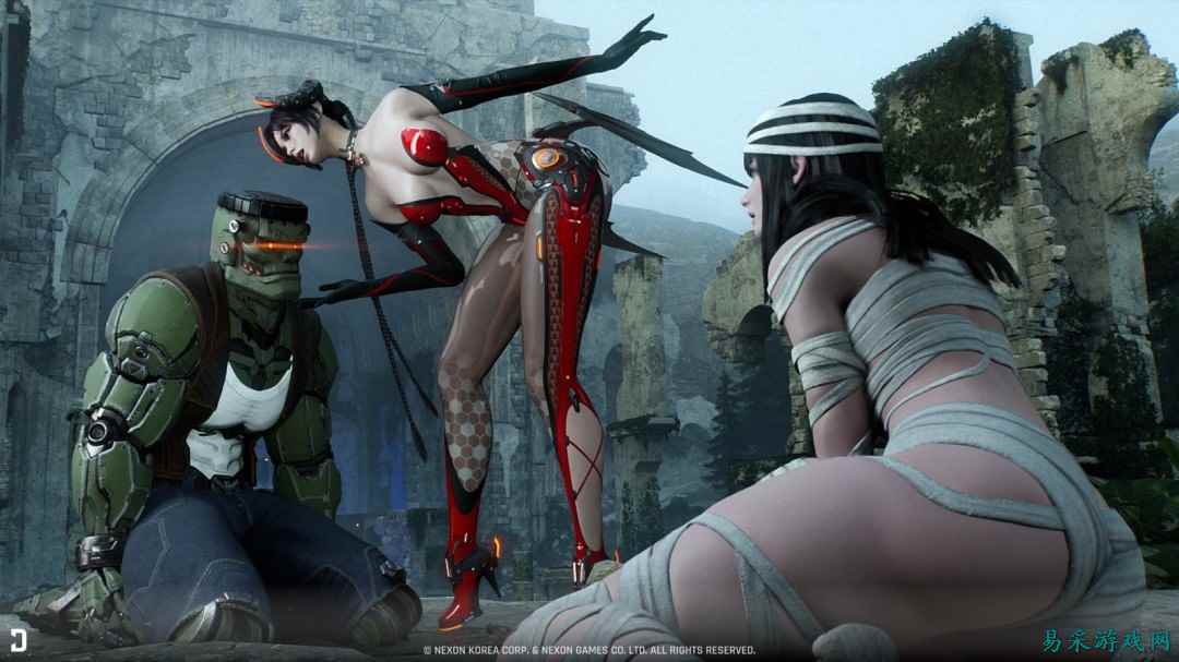 《第一后裔》万圣节新皮肤：大雷小恶魔 性感木乃伊