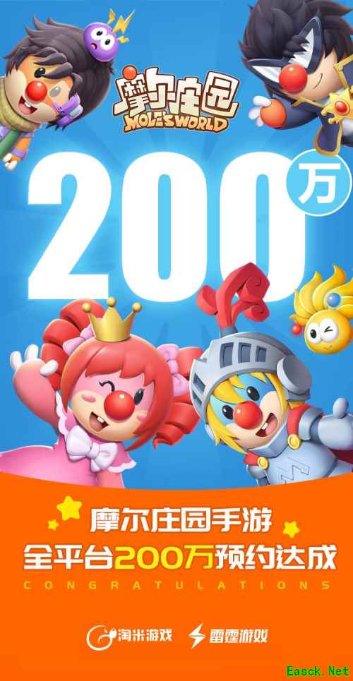 《摩尔庄园》全平台预约突破200万,预约专属奖励全面加码!