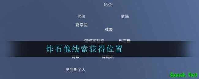 《孙美琪疑案：陈庭君》三级线索——炸石像