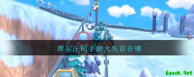 摩尔庄园手游大头菇在哪