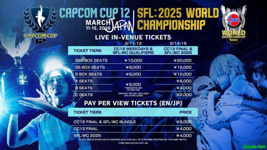 卡普空坚持《街头霸王6》赛事付费直播&nbsp;玩家：没诚意！