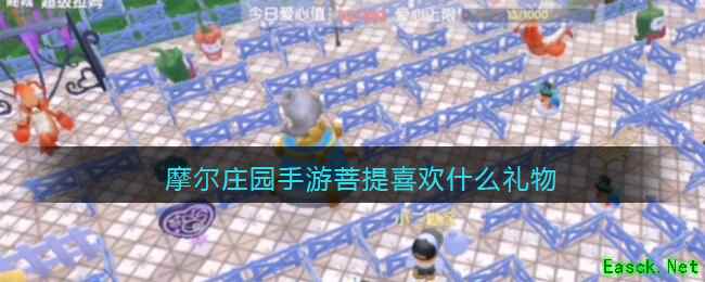 摩尔庄园手游菩提喜欢什么礼物