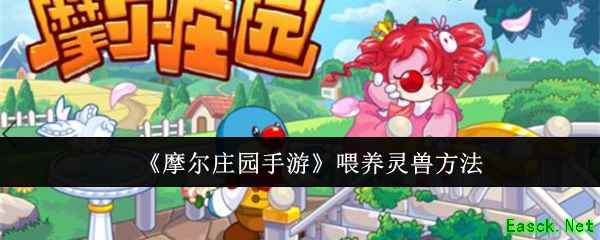 《摩尔庄园手游》喂养灵兽方法