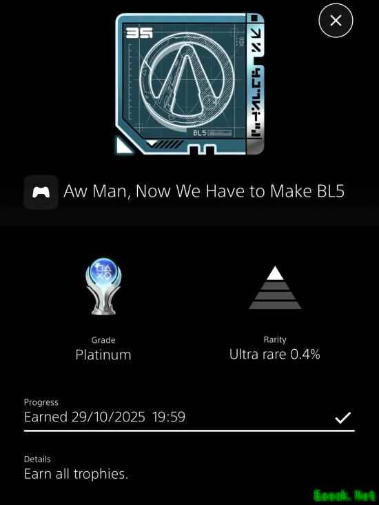 《无主之地4》白金率仅0.4%：发售一个月就打折