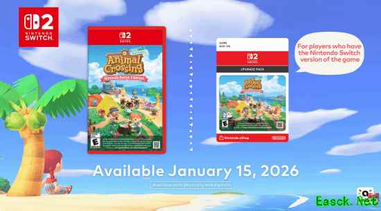 Switch2版《动物森友会》仍为30帧！网友：可能会影响底层逻辑