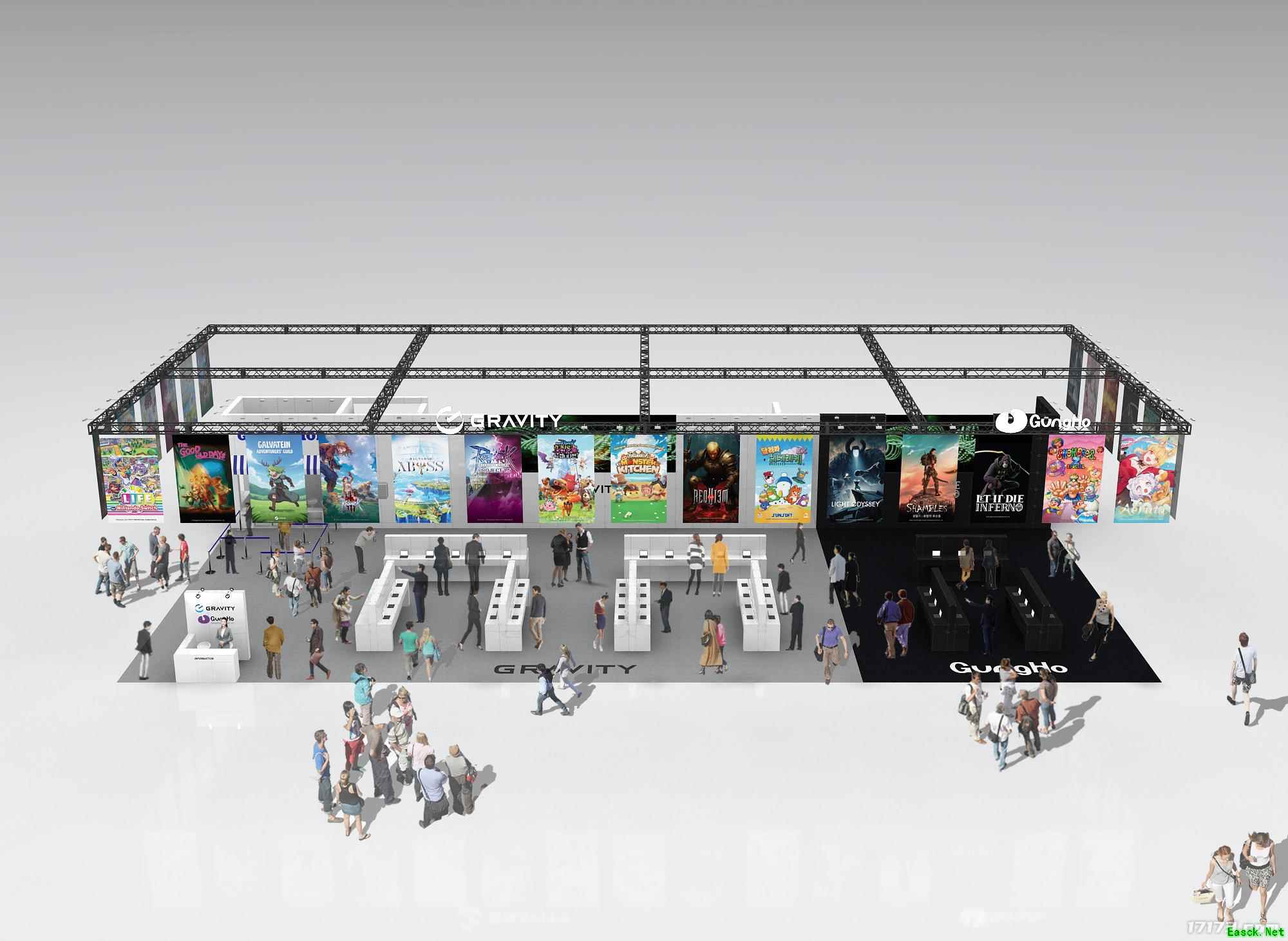 《仙境传说》全新作参展！开发商公开韩国游戏展展台效果图