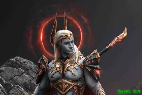 《LOL》新英雄亚恒COS：冷峻暗裔！猎杀堕落之人