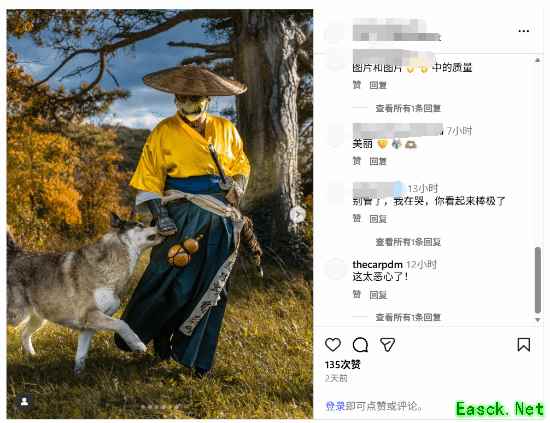 玩家晒《羊蹄山》截图获女主演员点赞：美哭我了！