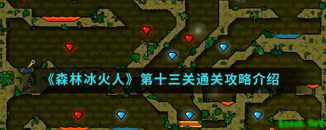 《森林冰火人》第十三关通关攻略介绍
