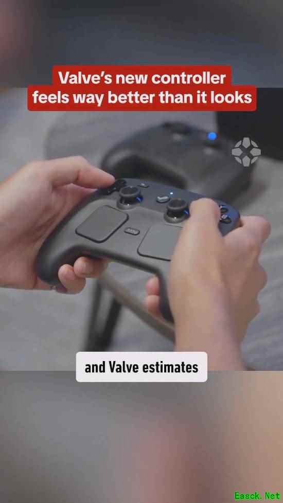 IGN晒Steam二代手柄实物视频：体验很惊艳！