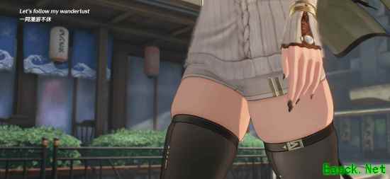 《鸣潮》赞妮新服装“城市午茶”PV