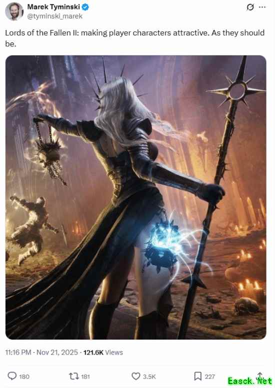 《堕落之主2》：女主角应魅力四射 理应如此