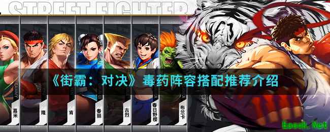 《街霸：对决》毒药阵容搭配推荐介绍