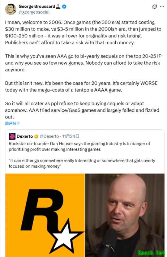 高预算游戏不等于劣质！《博德之门3》总监:领头人太蠢是元凶