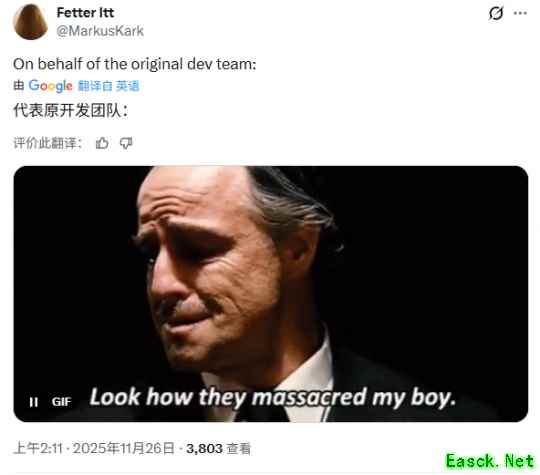 《哥特王朝》原作艺术家批评重制版：你们做了什么！