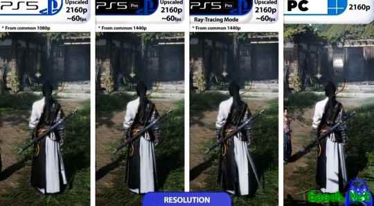 PS5 Pro有点优势但不多！ 《燕云十六声》PS5平台与PC性能画面对比