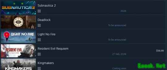 万众瞩目！《生化危机9：安魂曲》登上Steam愿望单前五