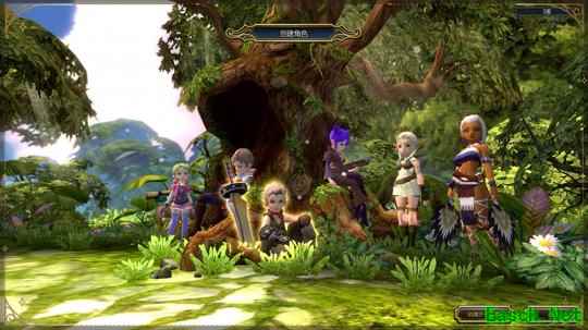 生命之树创角界面）