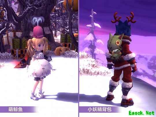 萌鲸鱼+小妖精背包展示）