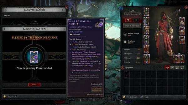 暗黑破坏神4第11赛季圣化系统介绍