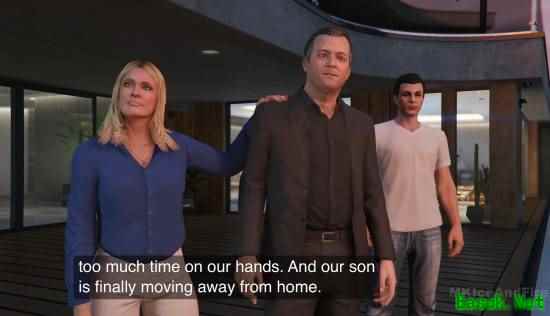 GTA Online冬更上线，麦克回归引四主角齐聚，吉米离家剧情暗藏续作伏笔