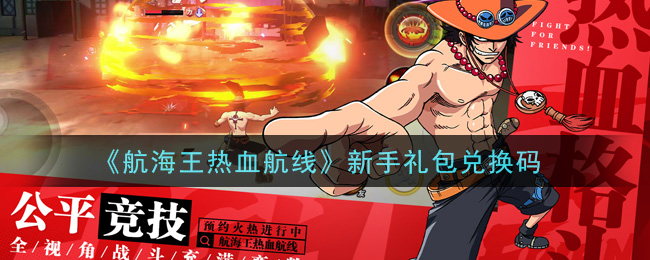 《航海王热血航线》新手礼包兑换码